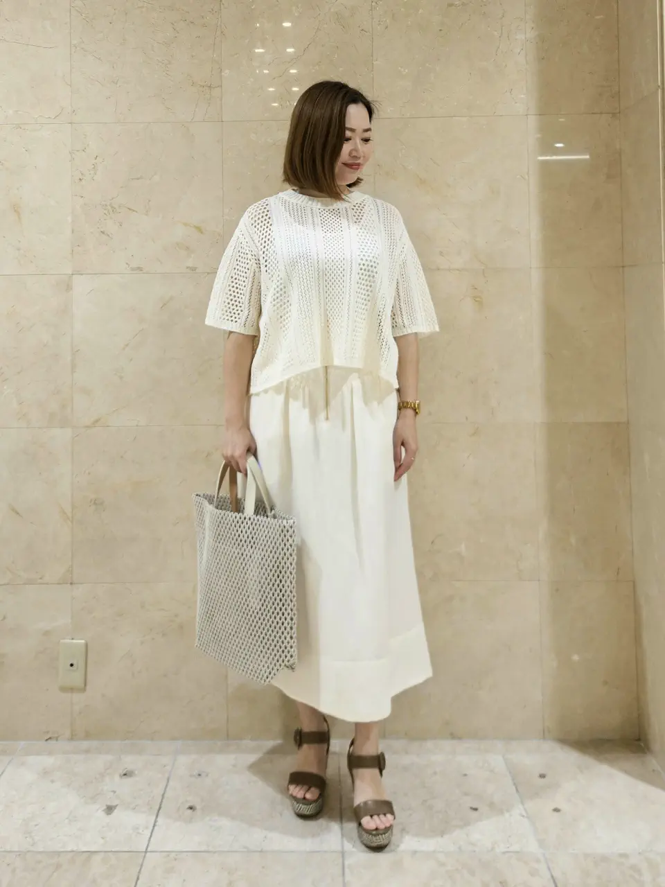 BEIGE， 堀江 コーディネート画像