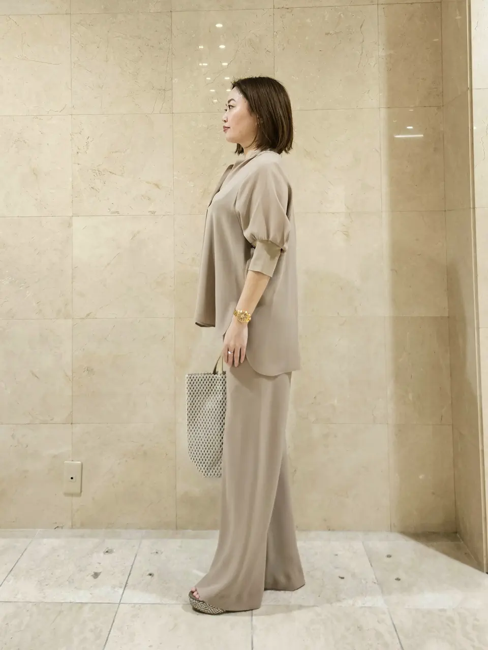 BEIGE， 堀江 コーディネート画像