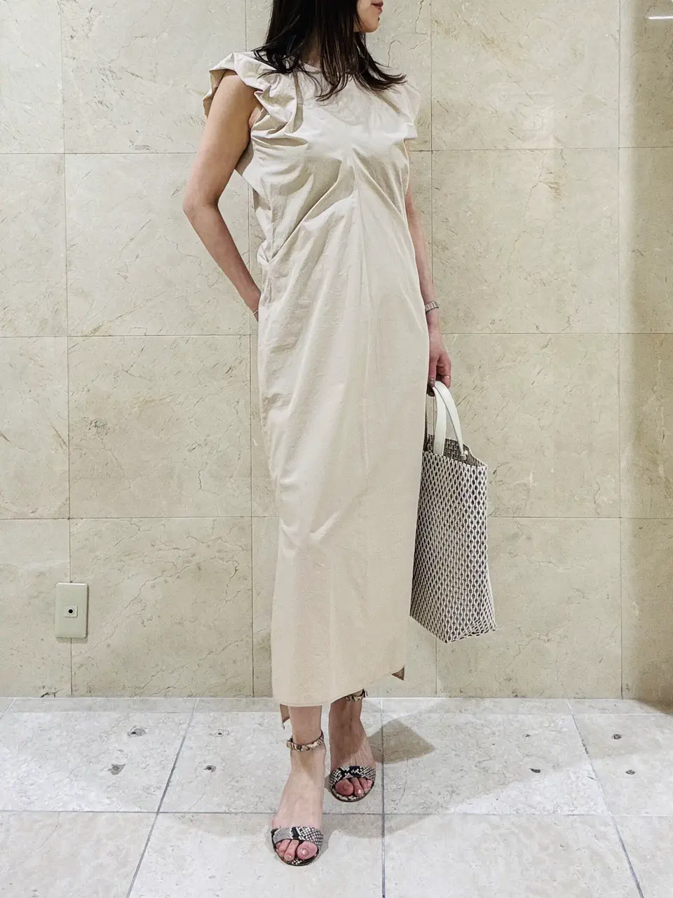 BEIGE， スタッフ コーディネート画像