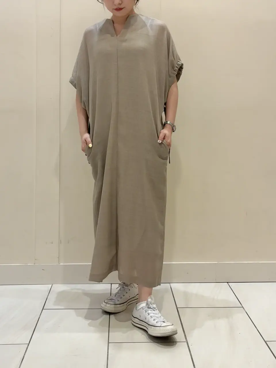 BEIGE， アライ コーディネート画像