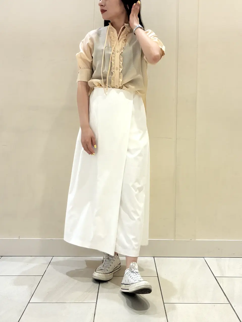 BEIGE， アライ コーディネート画像