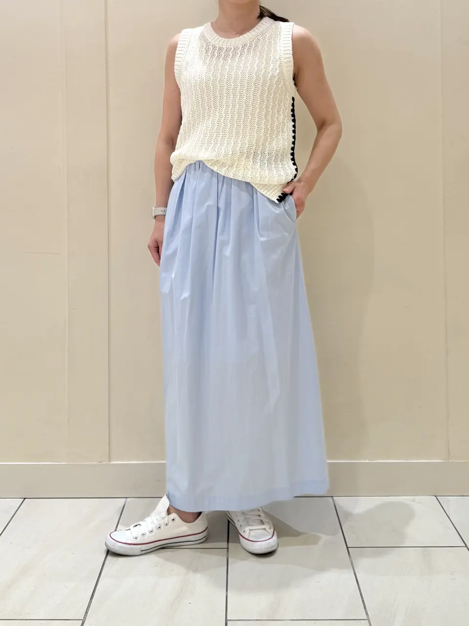 BEIGE， スタッフ コーディネート画像