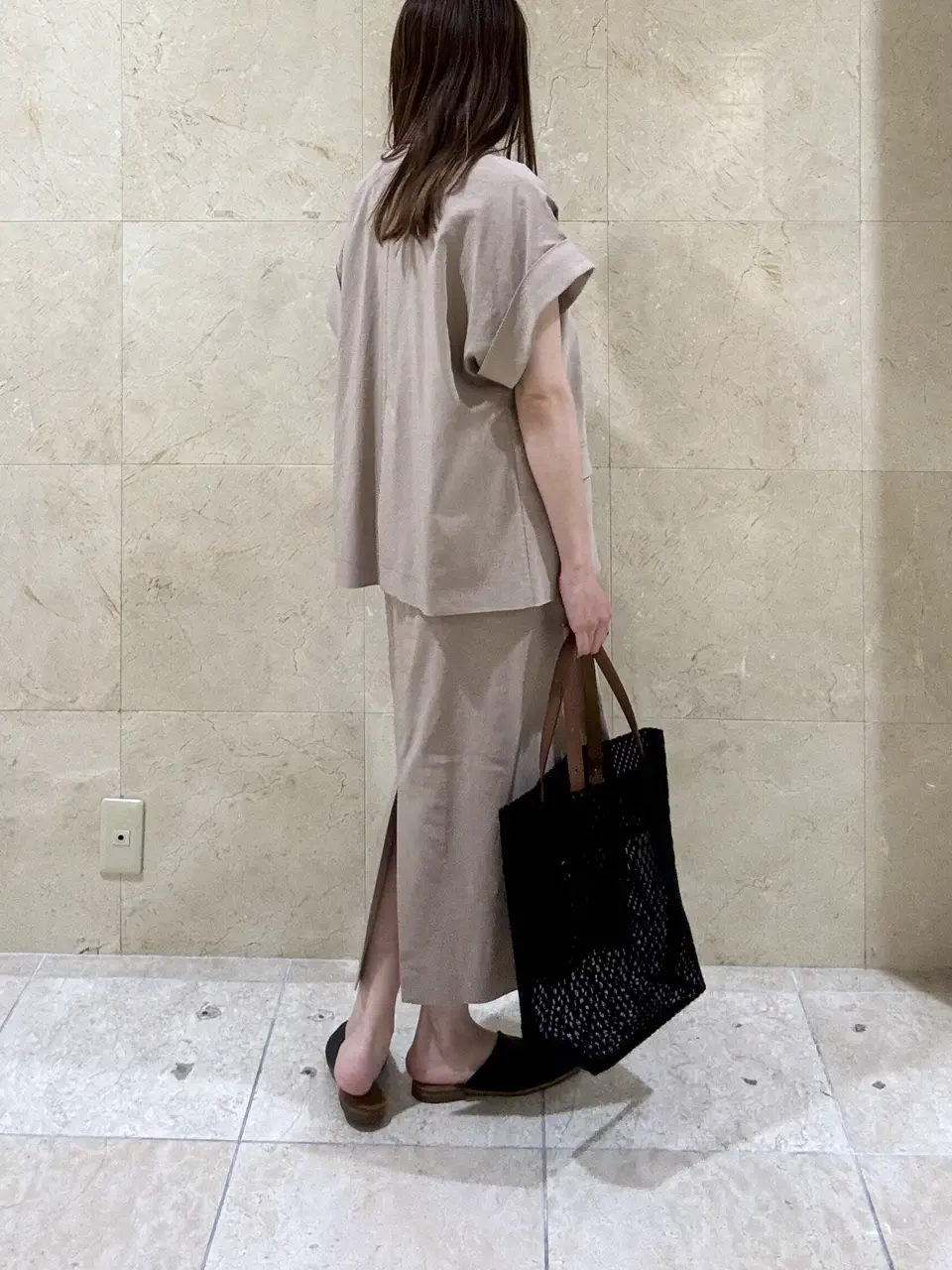 BEIGE， スタッフ コーディネート画像