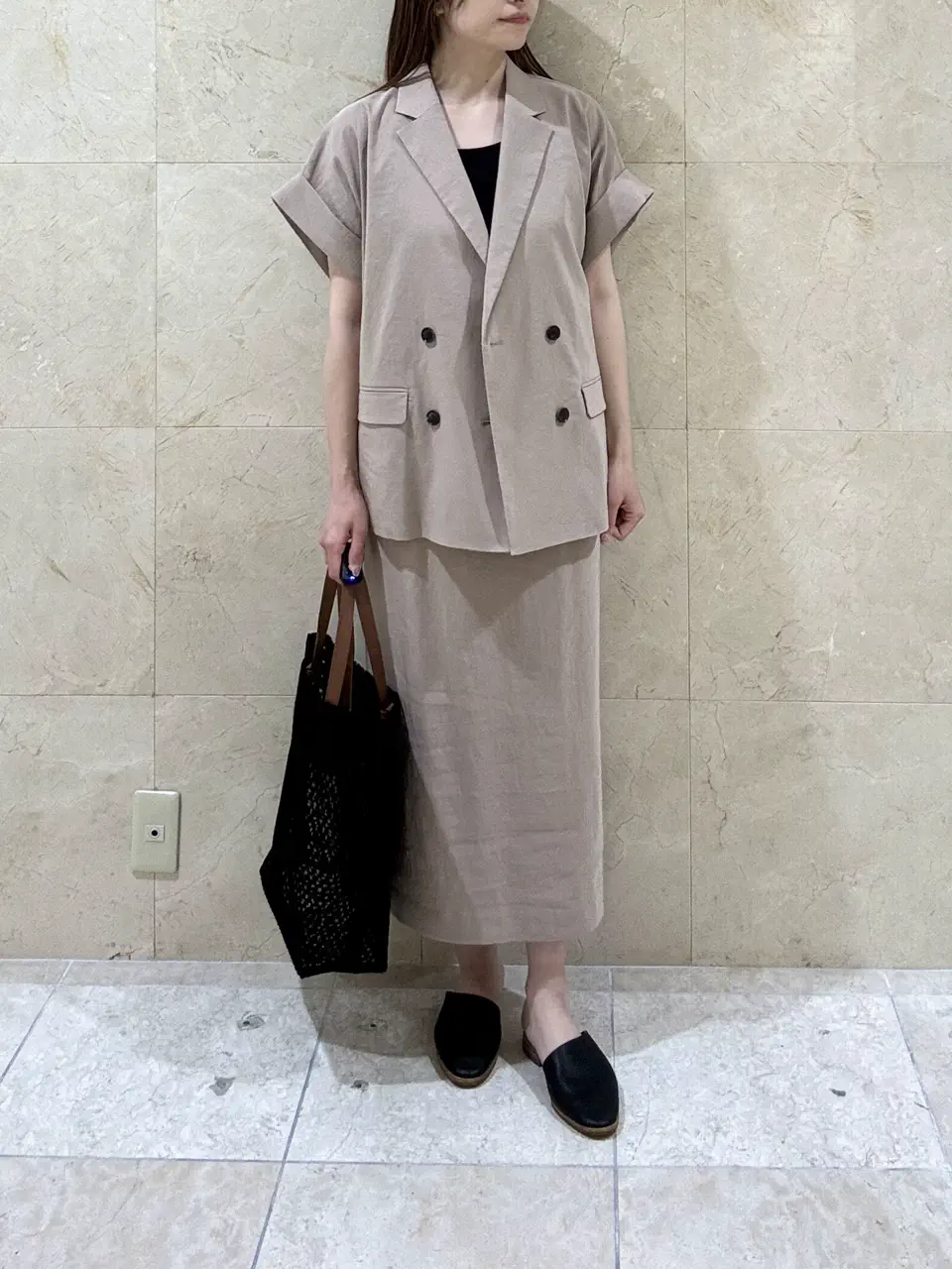BEIGE， スタッフ コーディネート画像