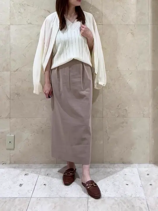 BEIGE， スタッフ コーディネート画像