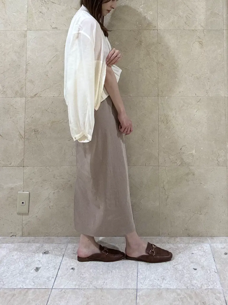 BEIGE， スタッフ コーディネート画像