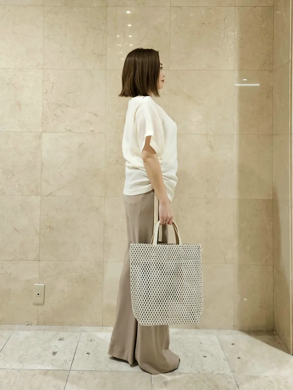 BEIGE， 堀江 コーディネート画像