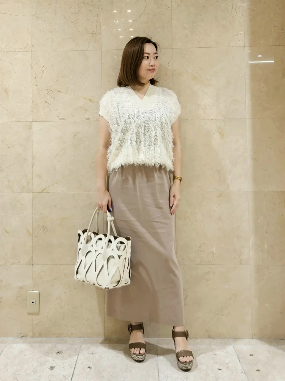 BEIGE， 堀江 コーディネート画像