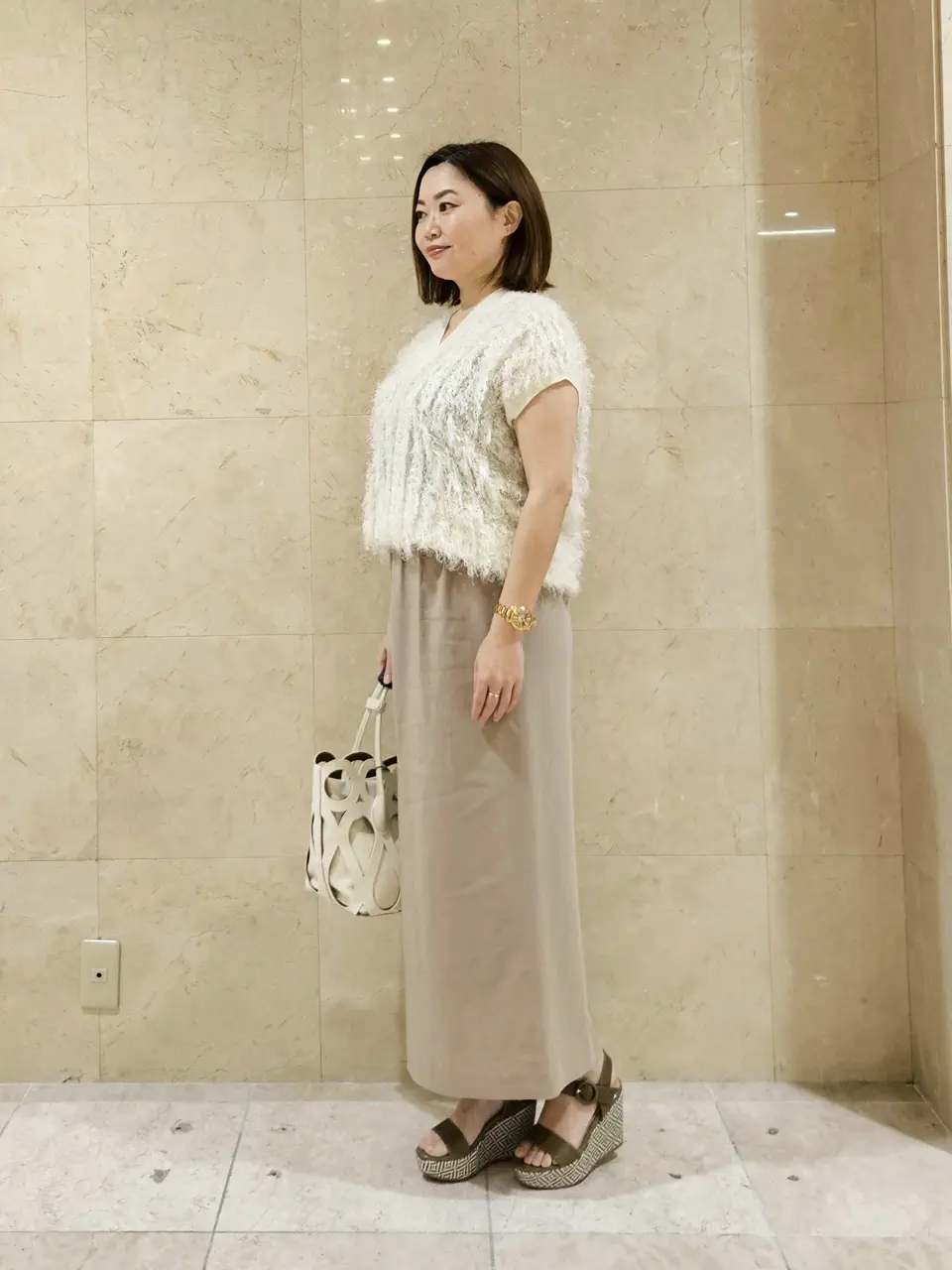 BEIGE， 堀江 コーディネート画像