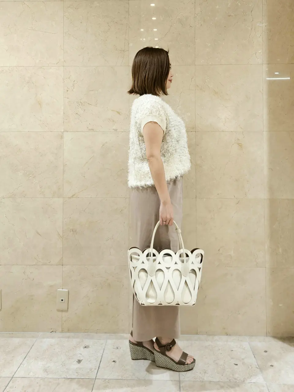 BEIGE， 堀江 コーディネート画像