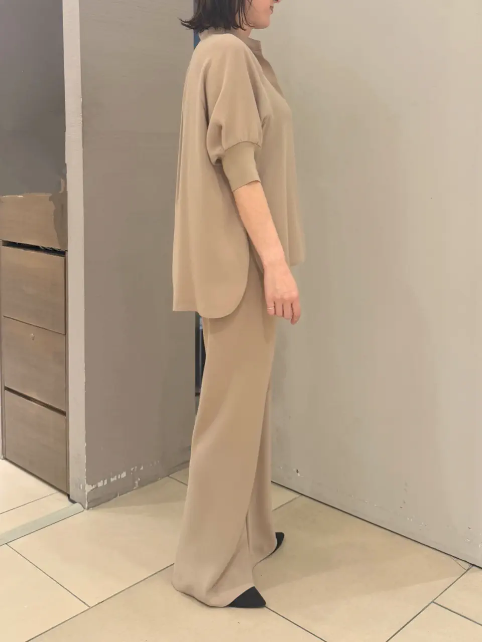 BEIGE， スタッフ コーディネート画像