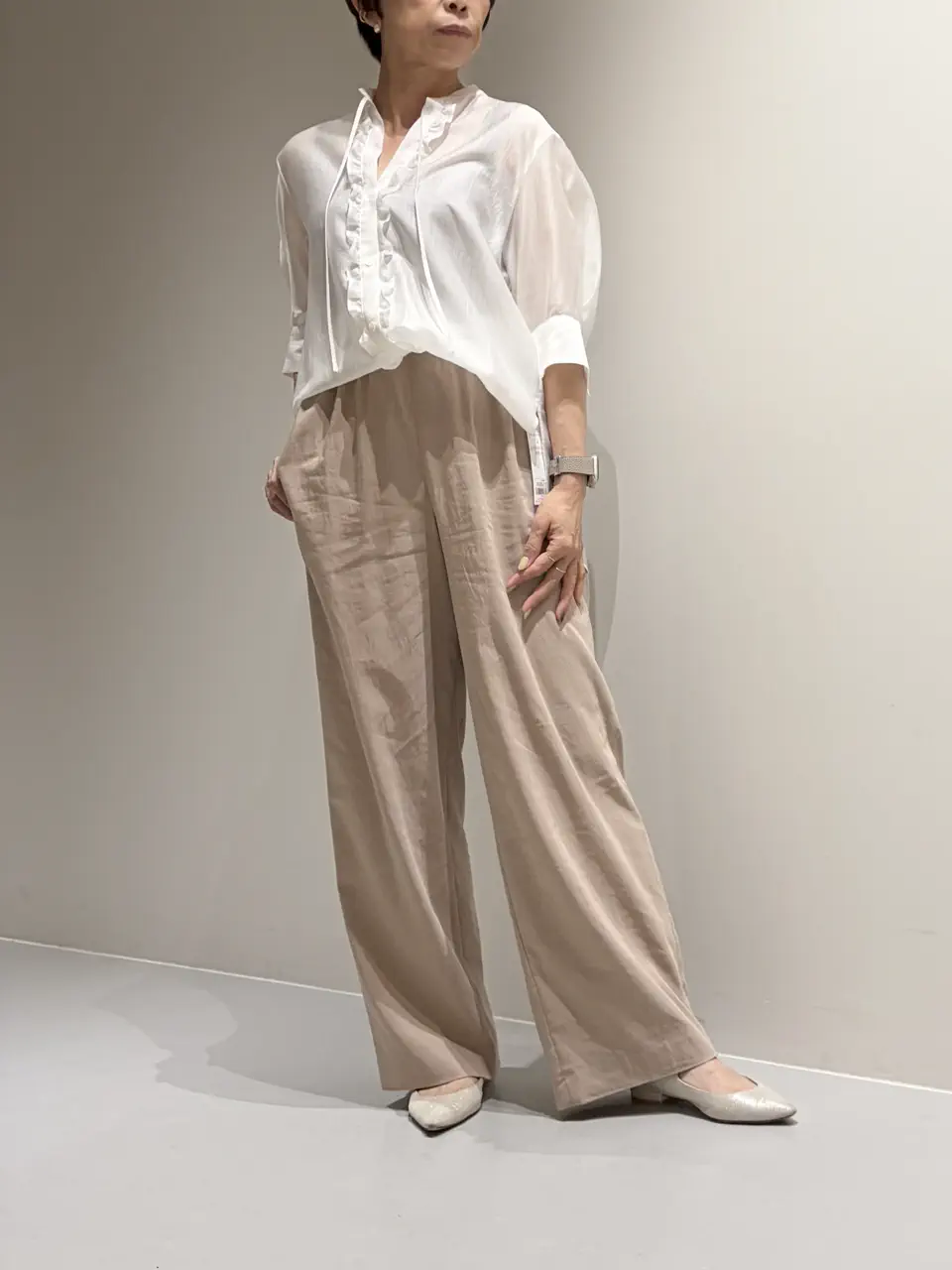 BEIGE， Hashimoto コーディネート画像