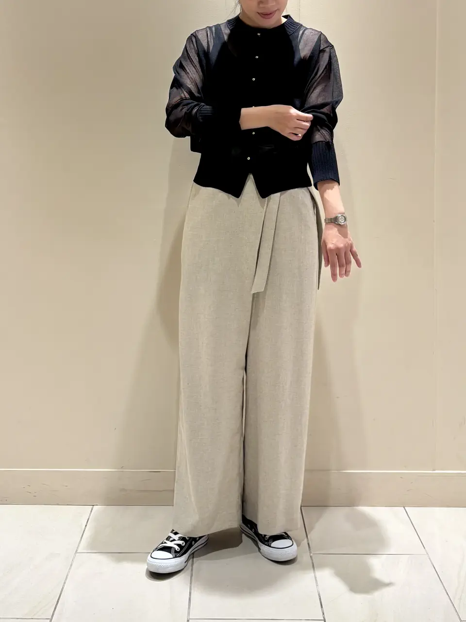 BEIGE， 林 コーディネート画像