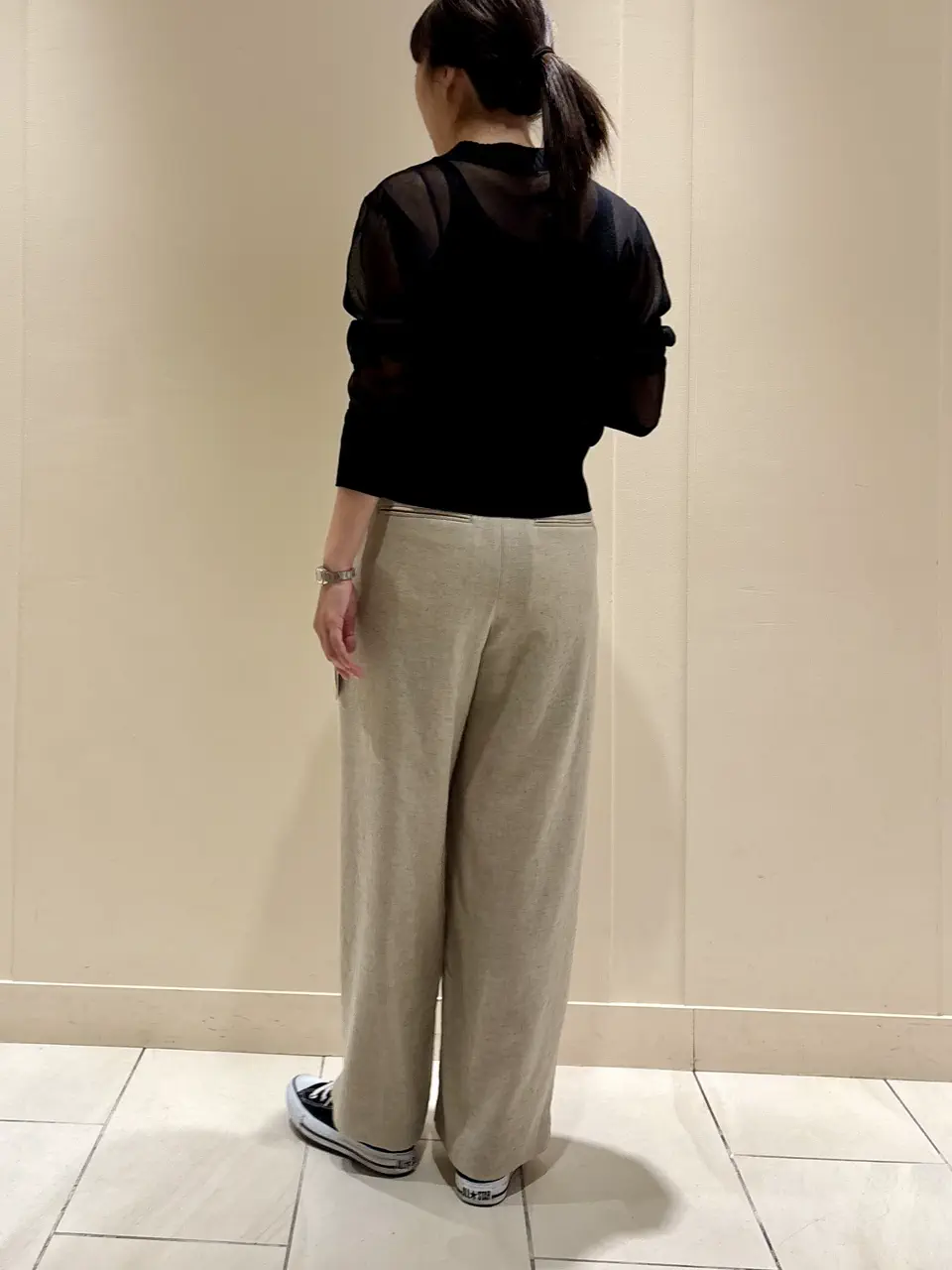 BEIGE， 林 コーディネート画像