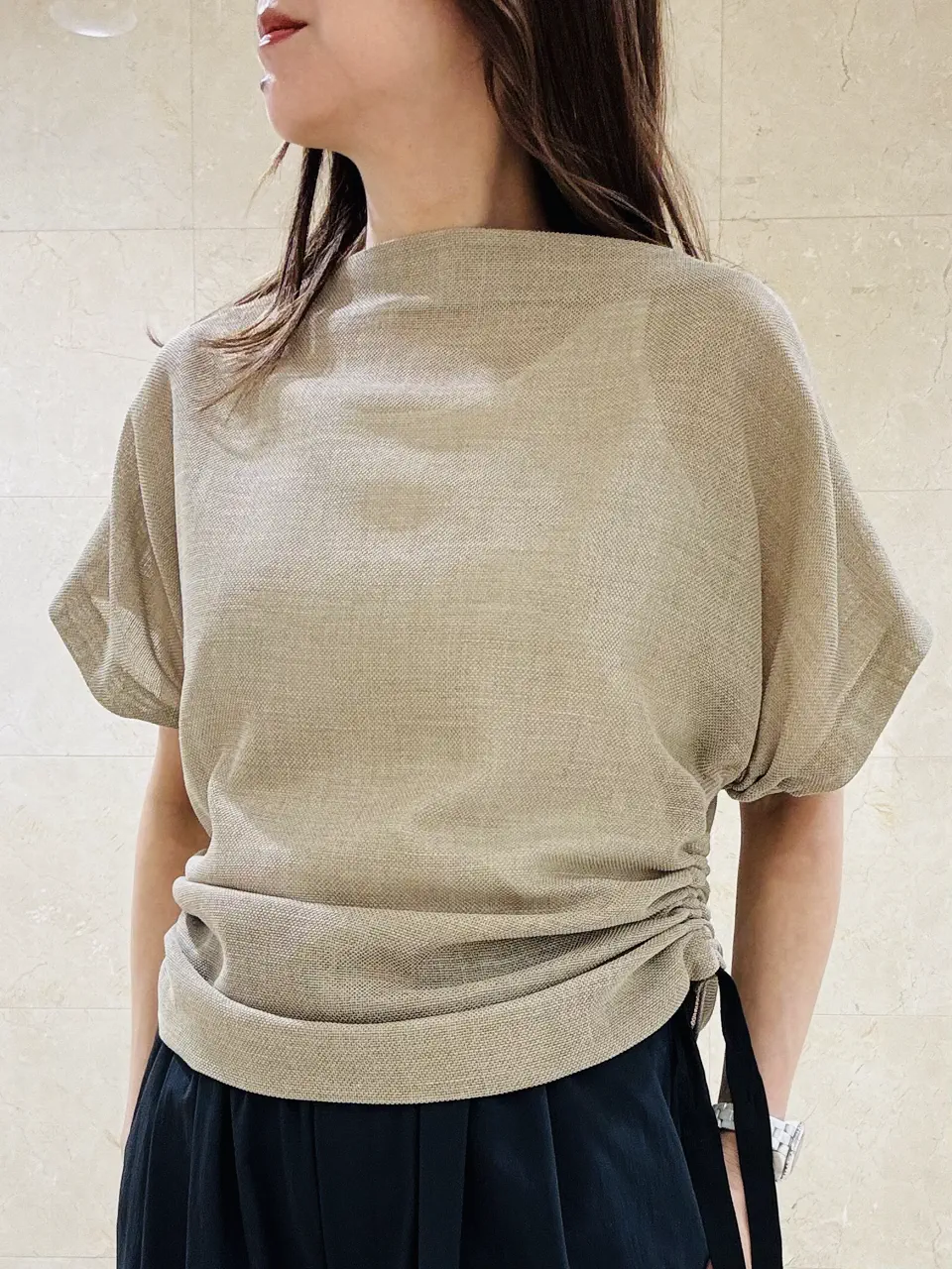 BEIGE， スタッフ コーディネート画像