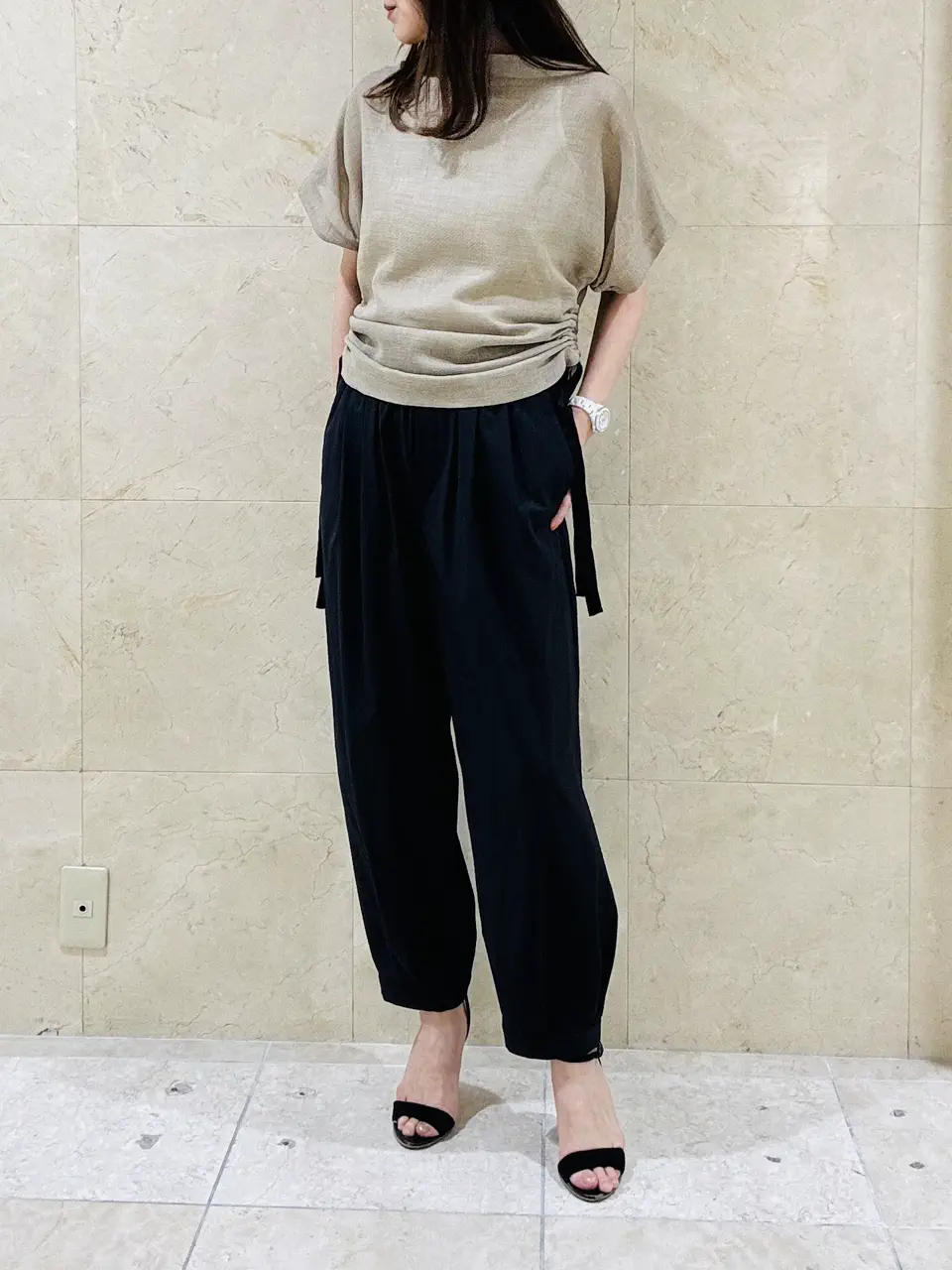 BEIGE， スタッフ コーディネート画像