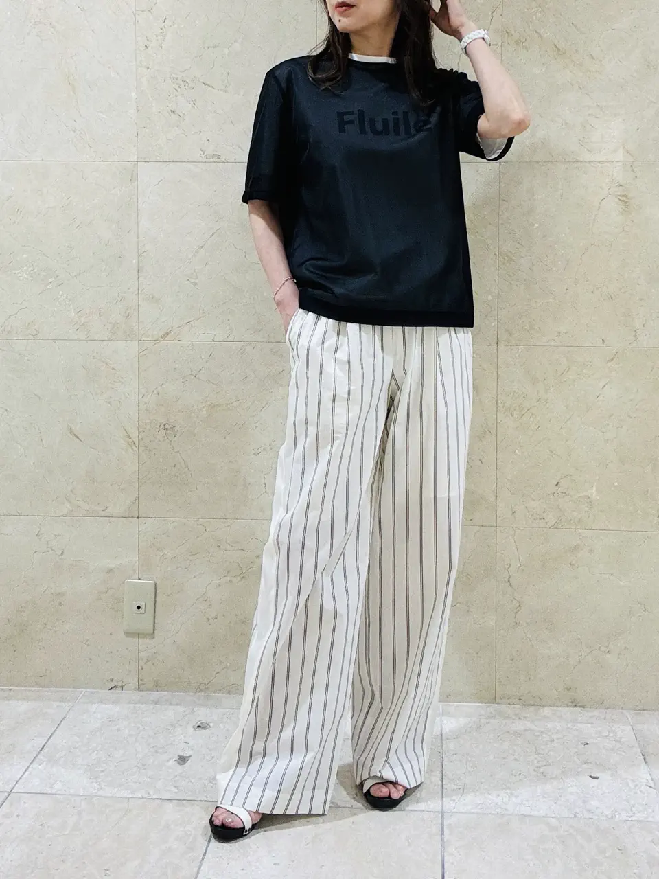 BEIGE， スタッフ コーディネート画像