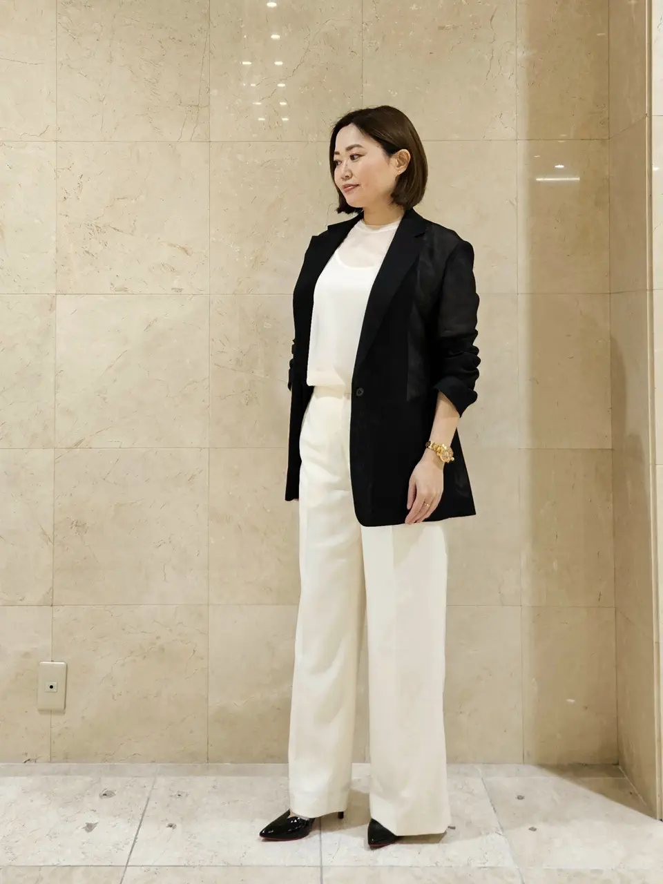 BEIGE， 堀江 コーディネート画像
