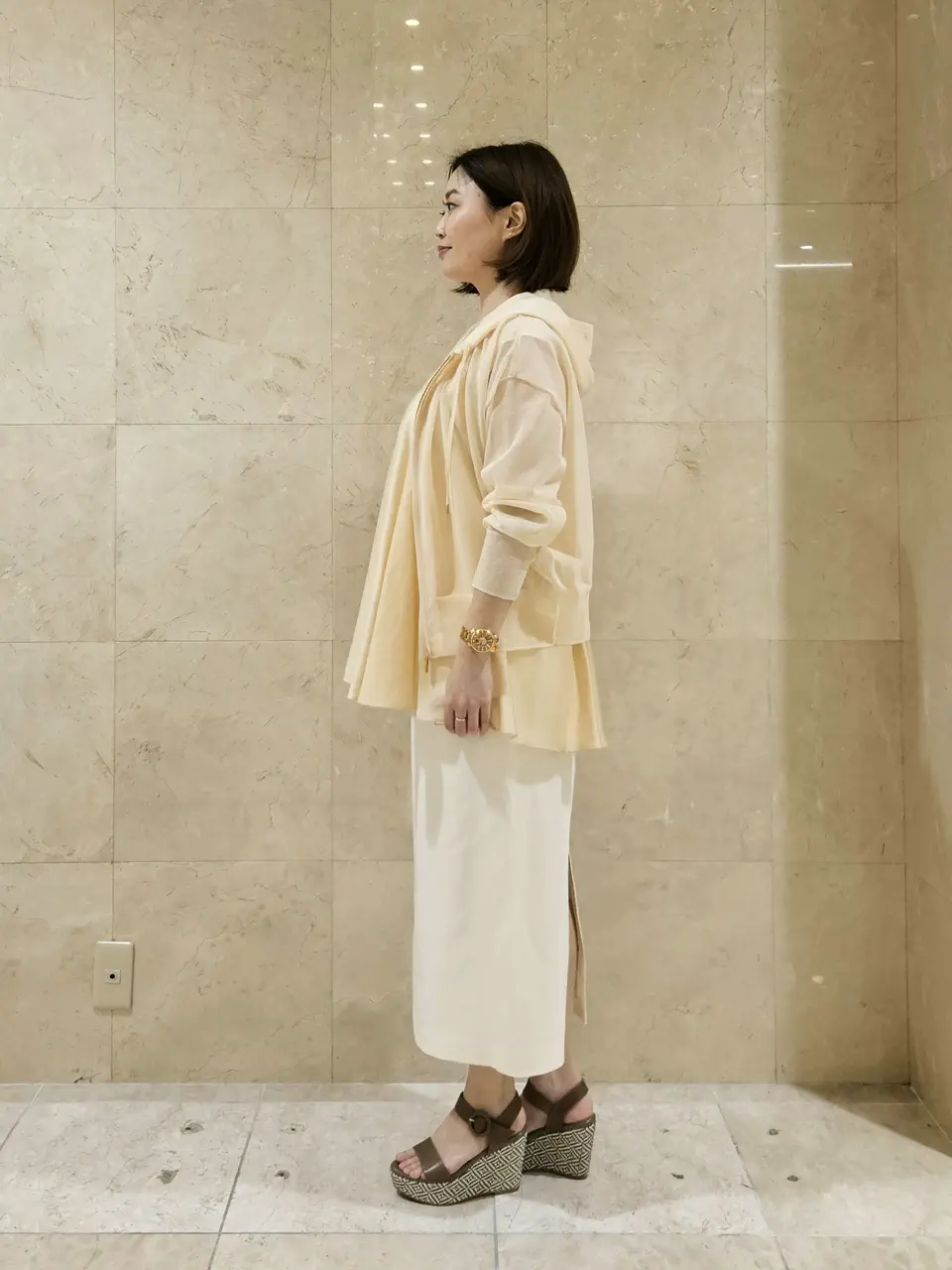 BEIGE， 堀江 コーディネート画像