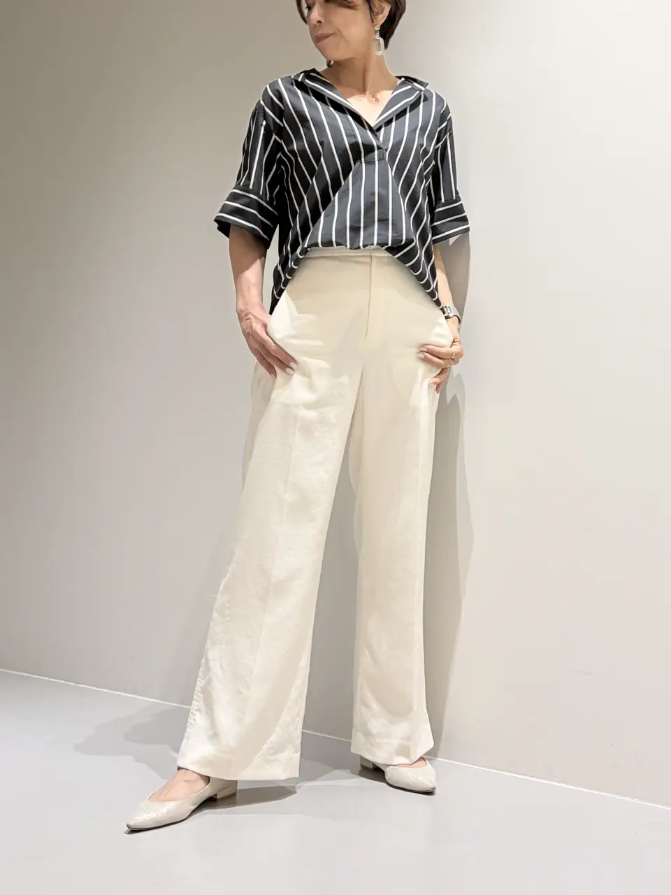  Hashimoto コーディネート画像