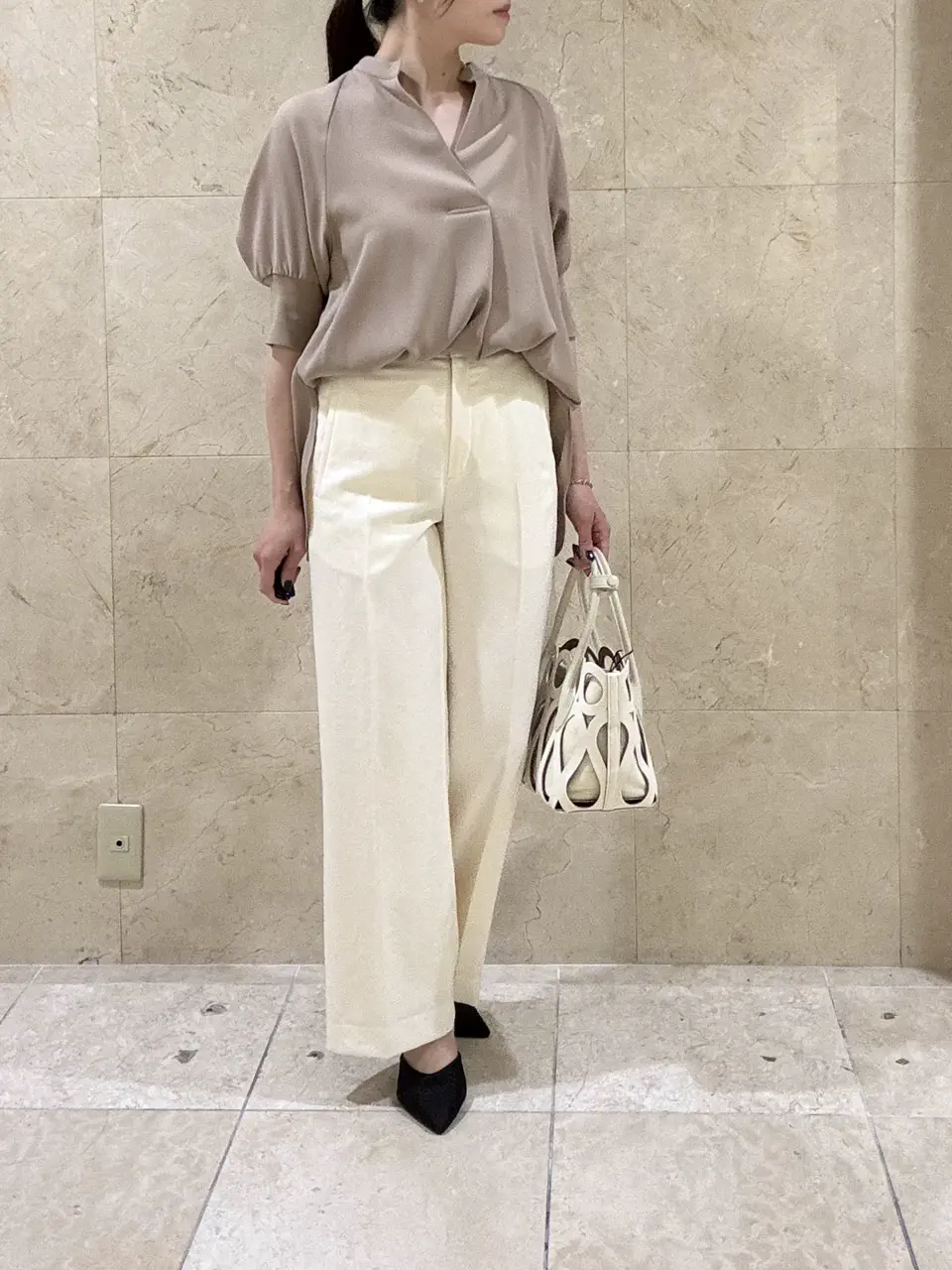 BEIGE， スタッフ コーディネート画像