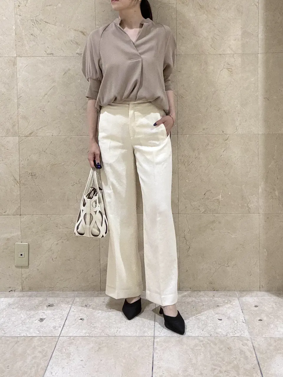 BEIGE， スタッフ コーディネート画像
