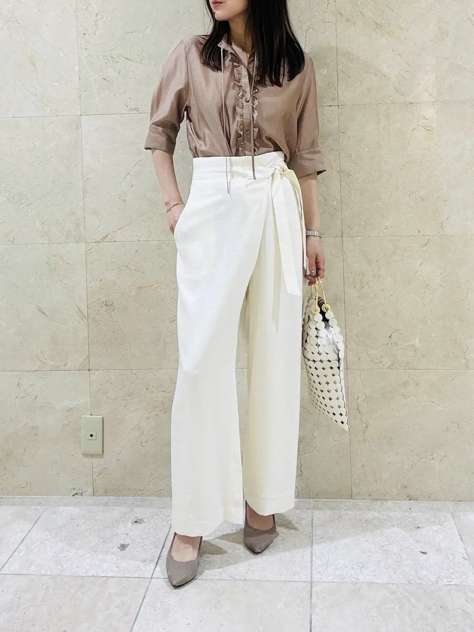 BEIGE， スタッフ コーディネート画像