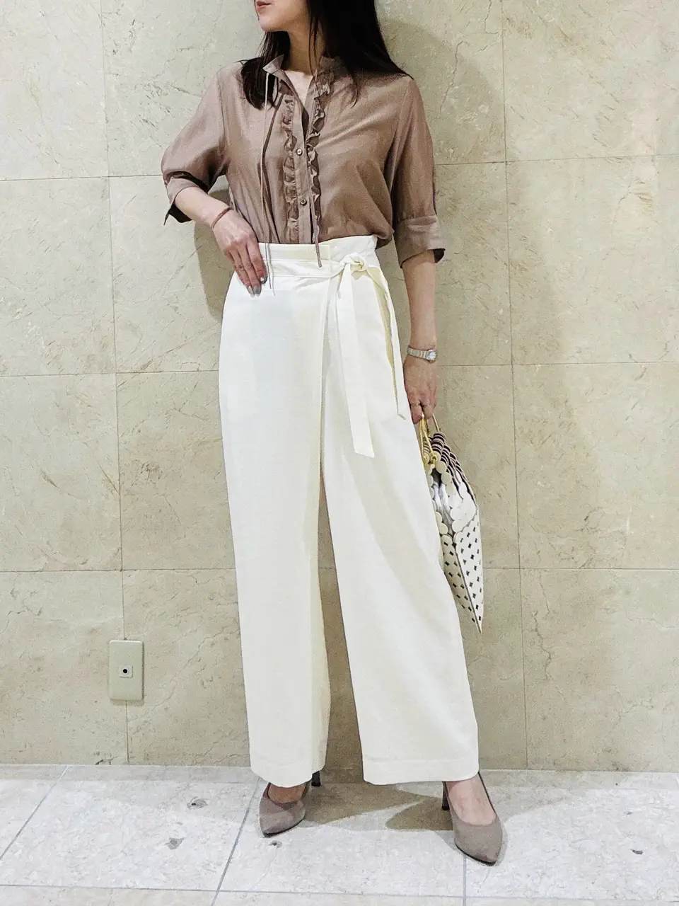 BEIGE， スタッフ コーディネート画像