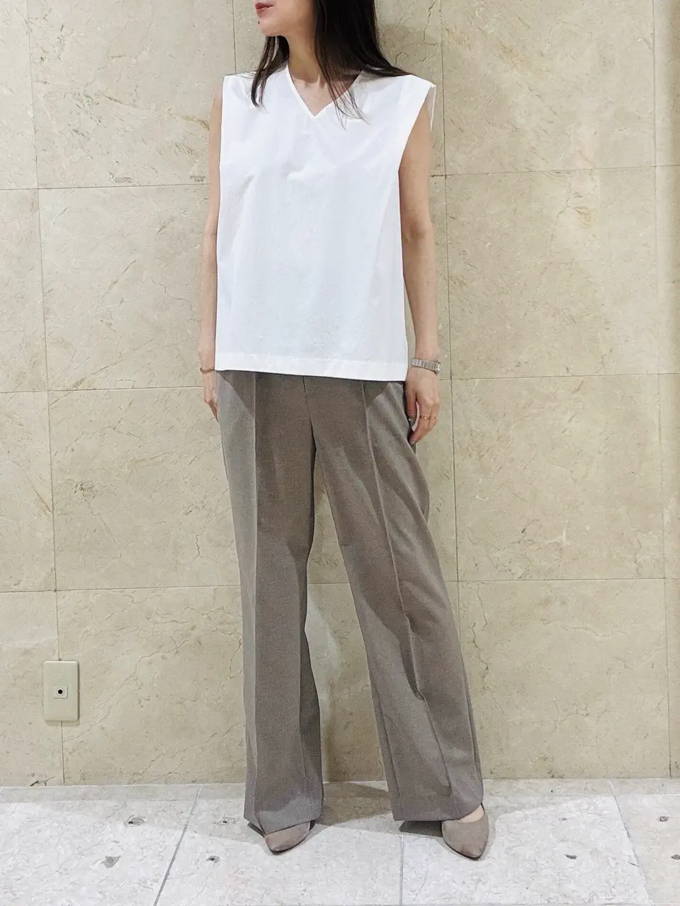 BEIGE， スタッフ コーディネート画像