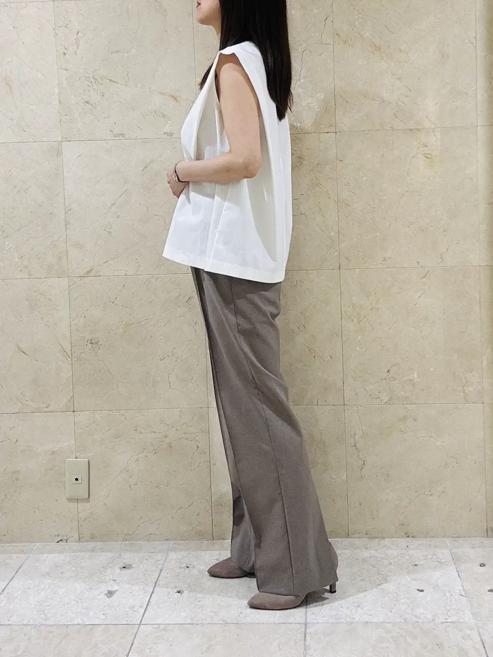 BEIGE， スタッフ コーディネート画像