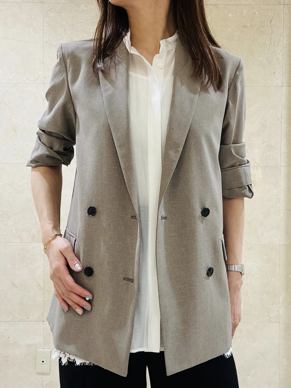 BEIGE， スタッフ コーディネート画像