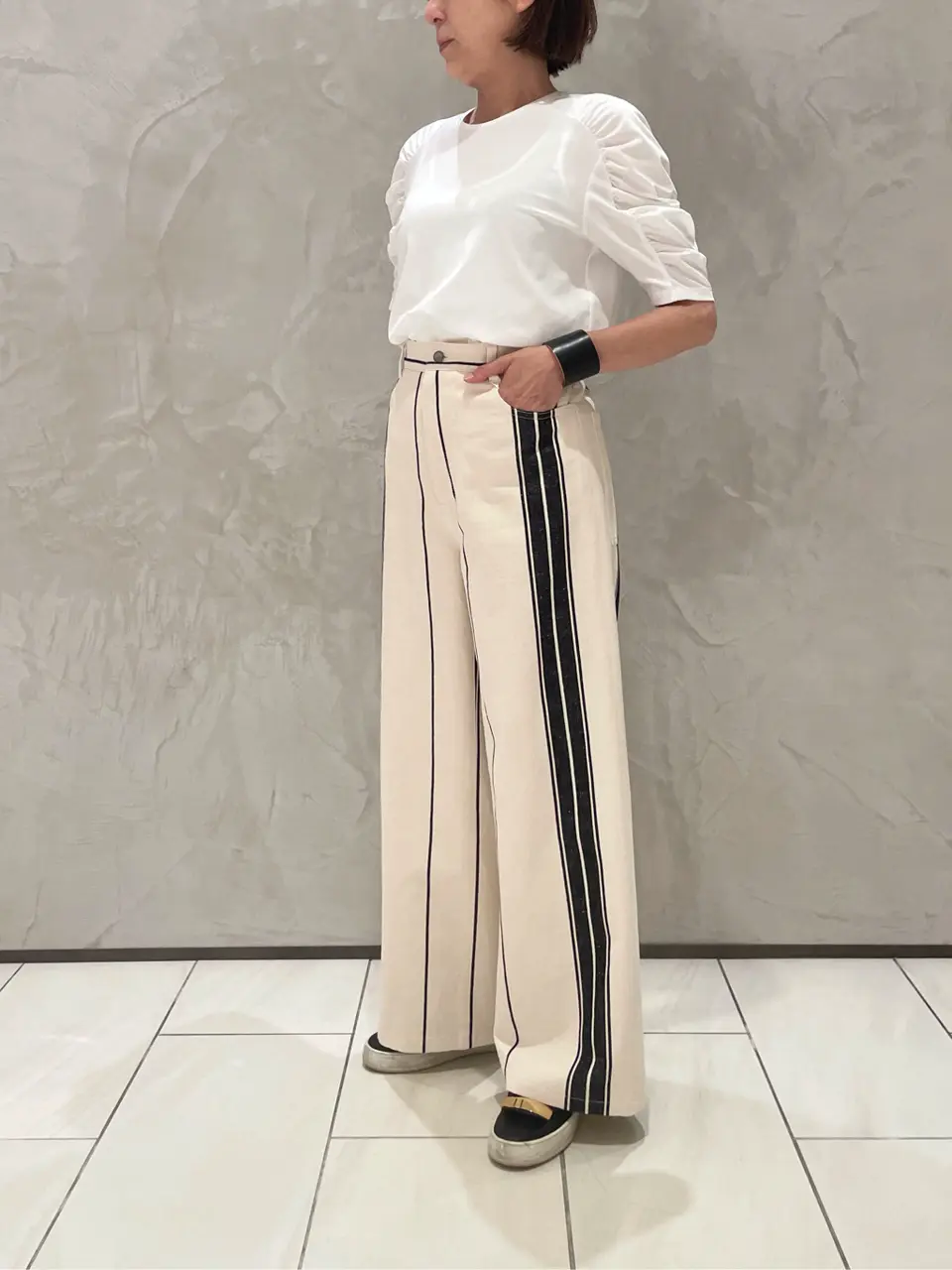 BEIGE， スタッフ コーディネート画像