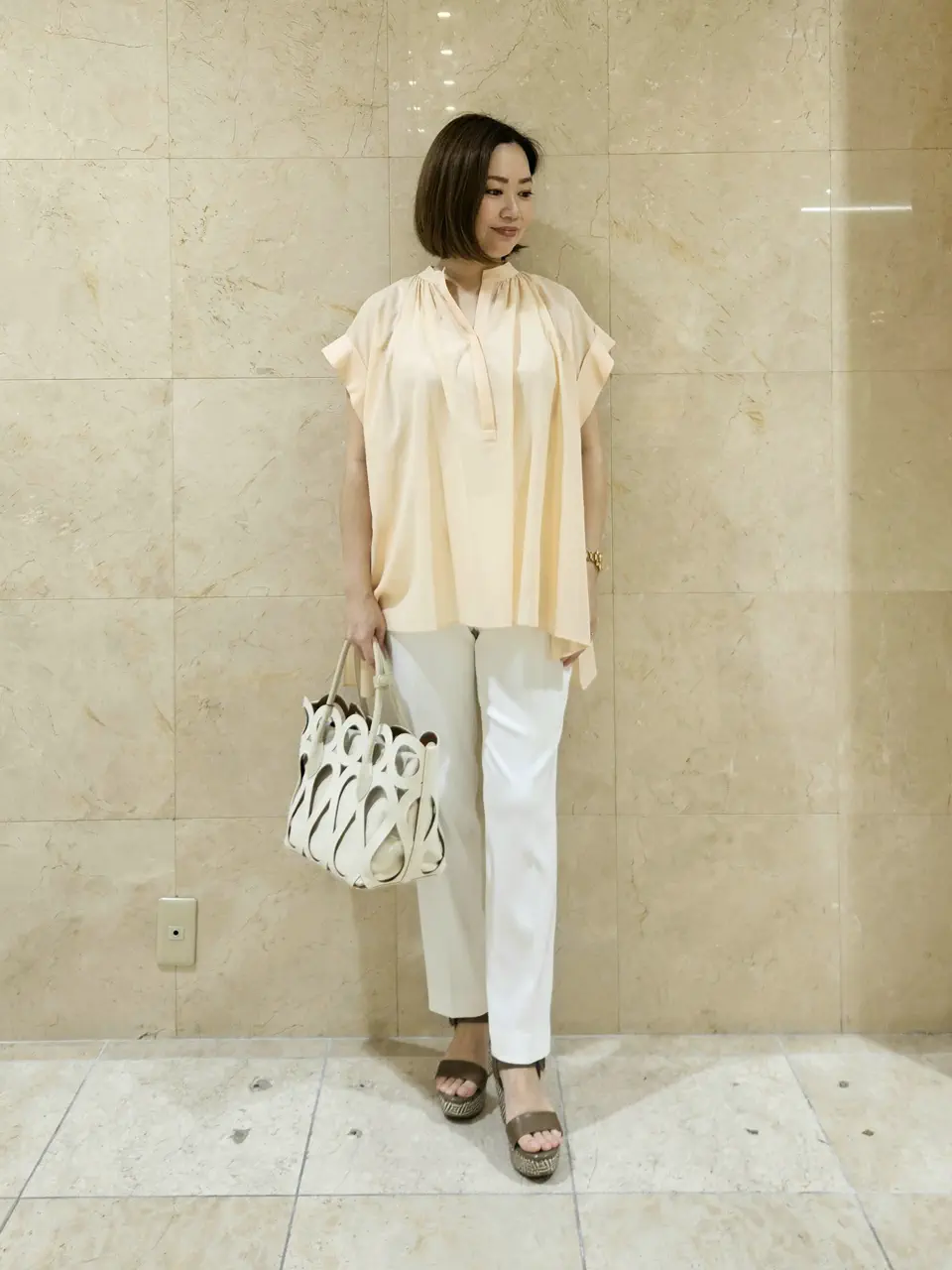 BEIGE， 堀江 コーディネート画像
