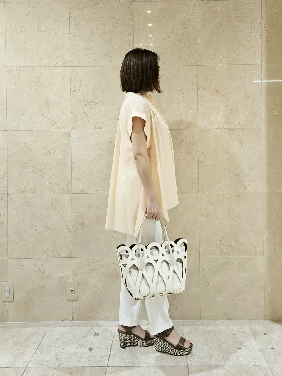 BEIGE， 堀江 コーディネート画像