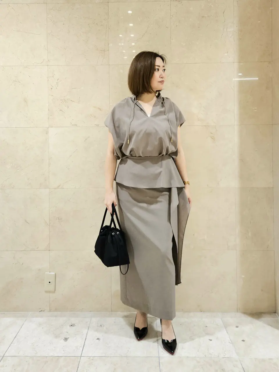 BEIGE， 堀江 コーディネート画像