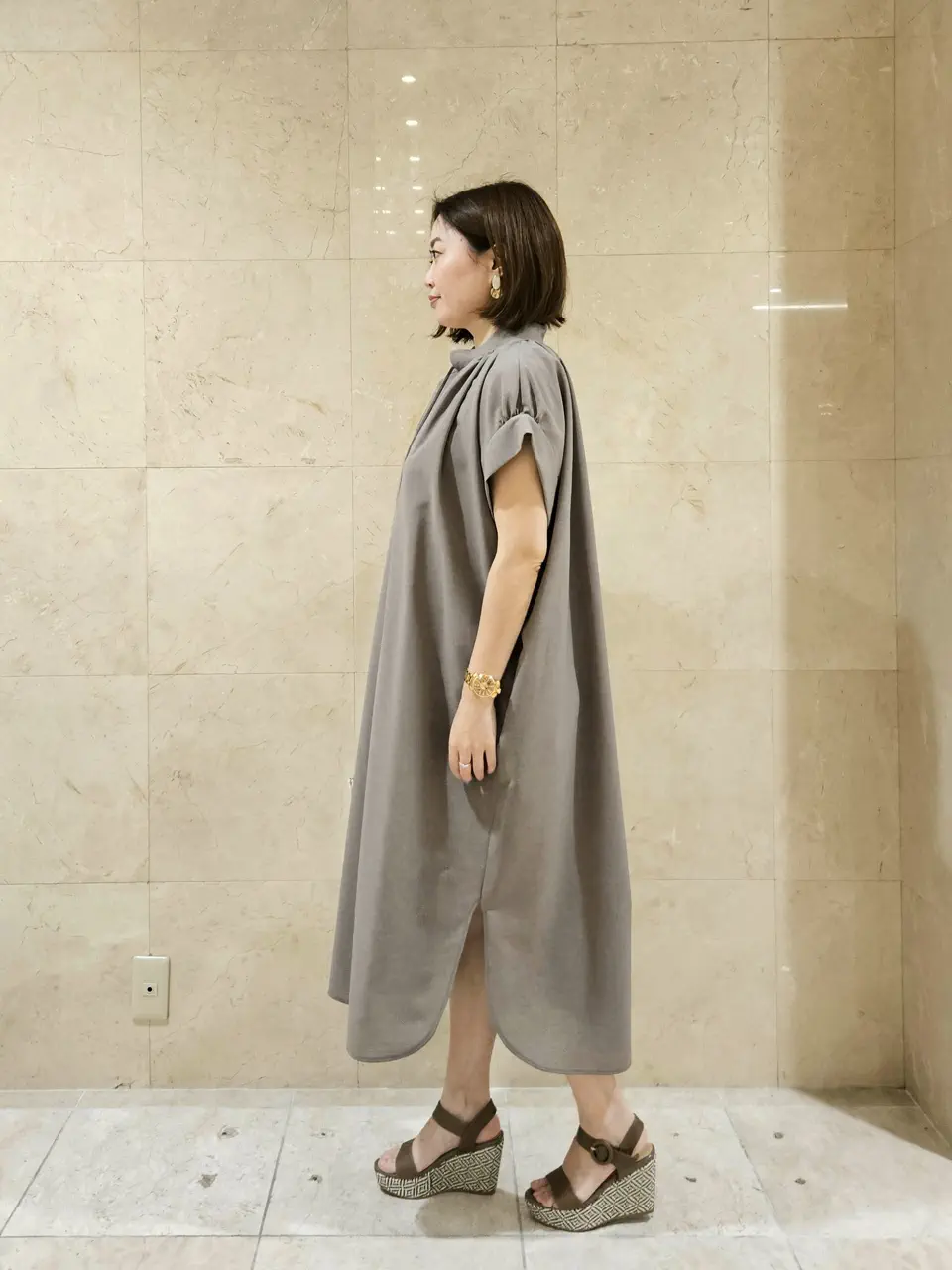BEIGE， 堀江 コーディネート画像