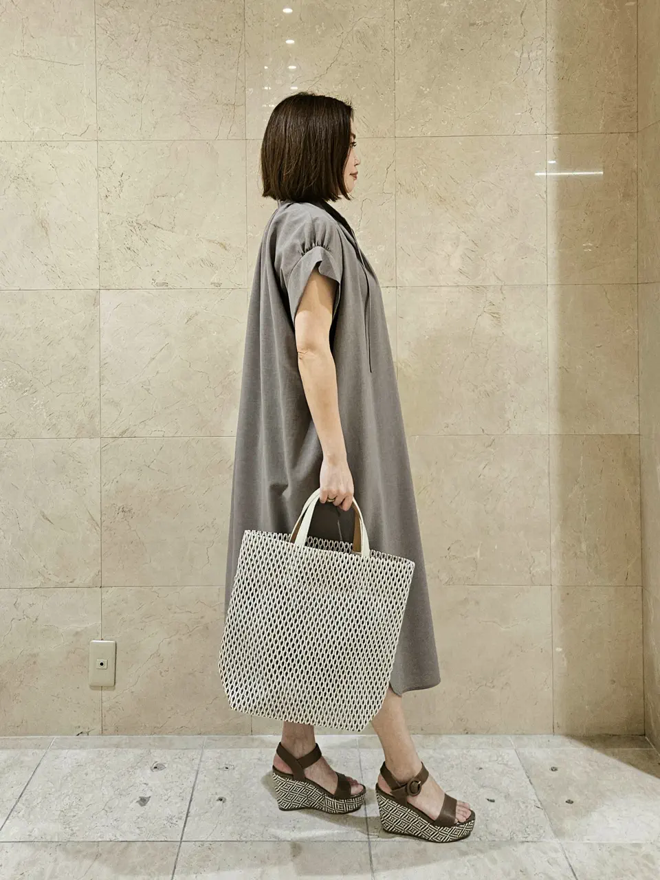 BEIGE， 堀江 コーディネート画像