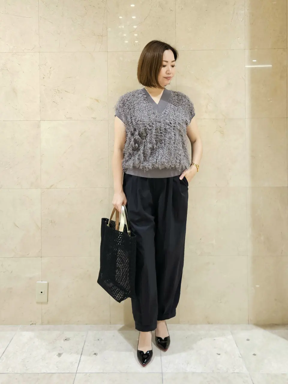 BEIGE， 堀江 コーディネート画像