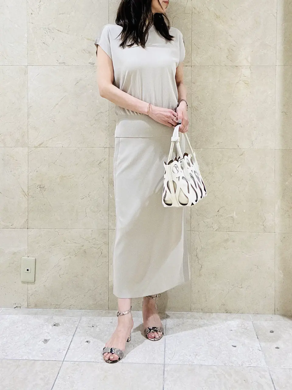 BEIGE， スタッフ コーディネート画像
