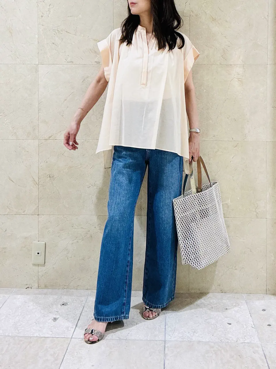 BEIGE， スタッフ コーディネート画像