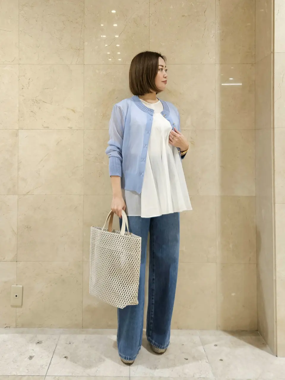 BEIGE， 堀江 コーディネート画像