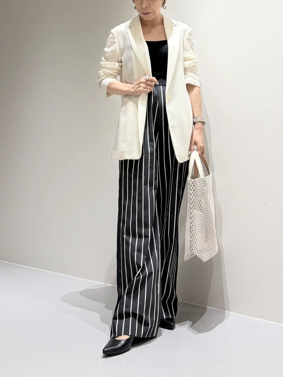  Hashimoto コーディネート画像