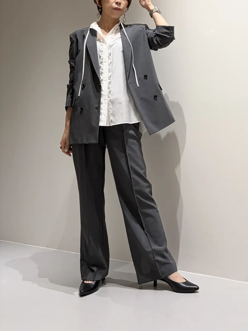  Hashimoto コーディネート画像