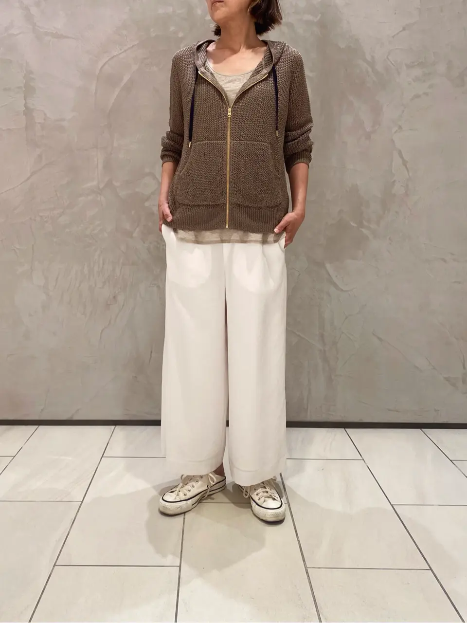 BEIGE， スタッフ コーディネート画像