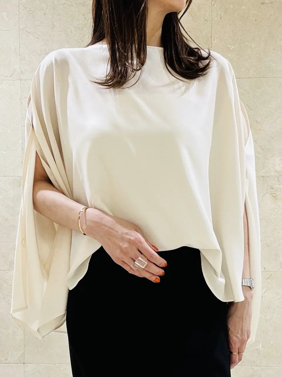 BEIGE， スタッフ コーディネート画像