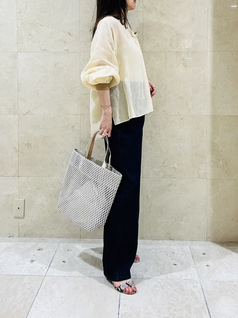 BEIGE， スタッフ コーディネート画像
