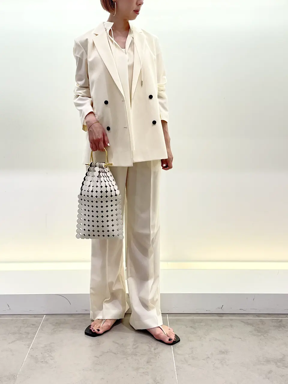 BEIGE， 柴田 コーディネート画像