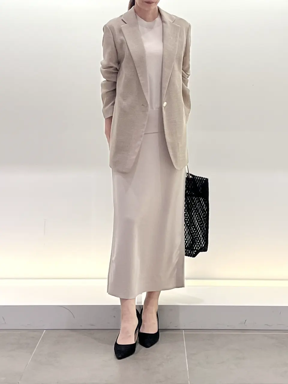 BEIGE， スタッフ コーディネート画像