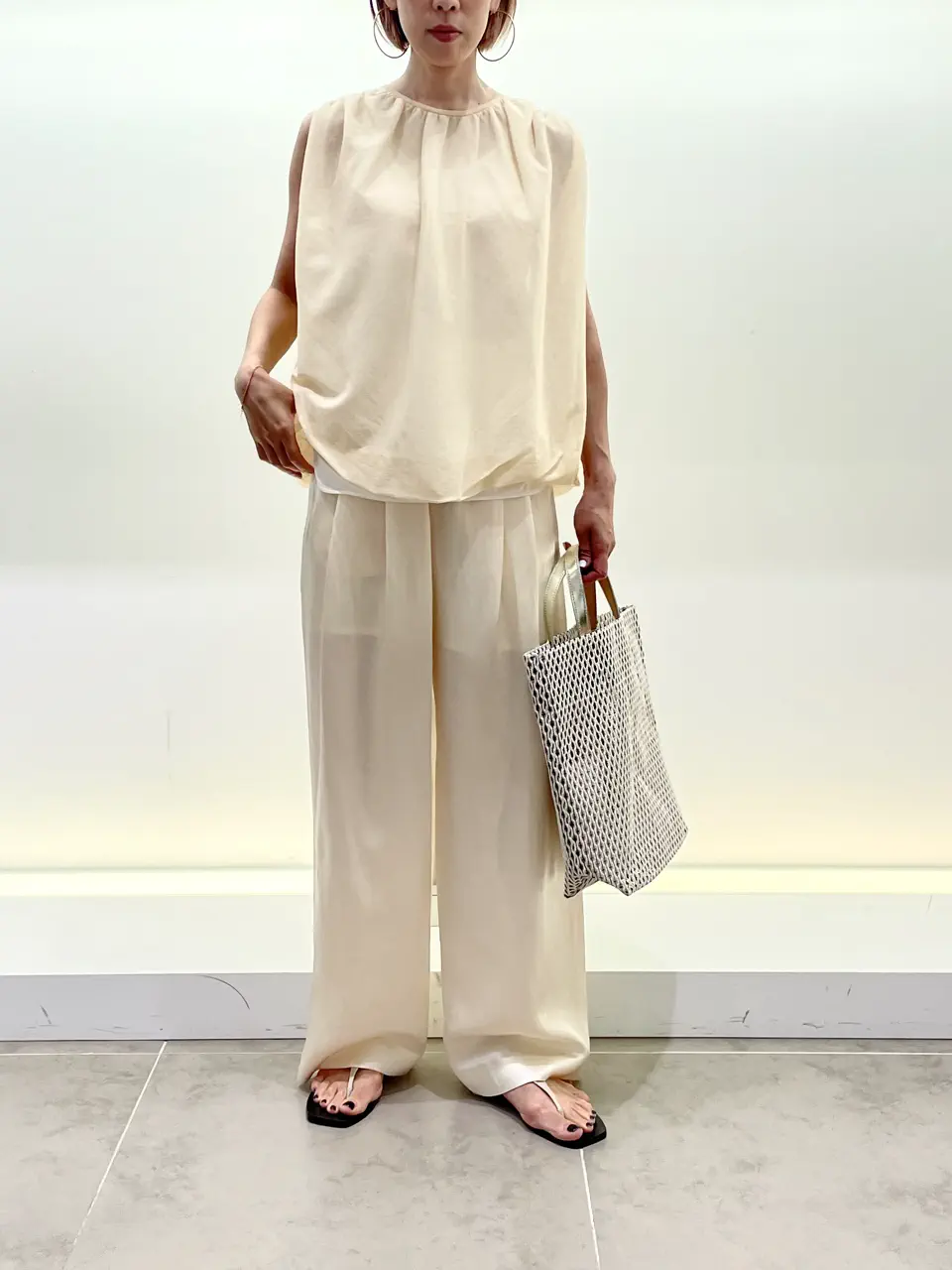 BEIGE， 柴田 コーディネート画像