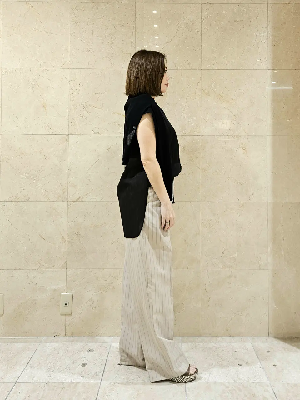 BEIGE， 堀江 コーディネート画像